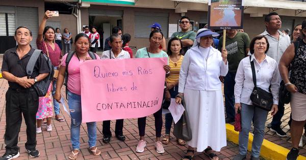 Catholics lead protests against mining, oil drilling in Ecuadorian Amazon