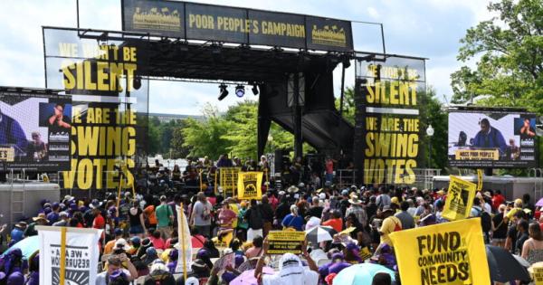 Thousands of faith leaders, union members, activists rally for poor ...