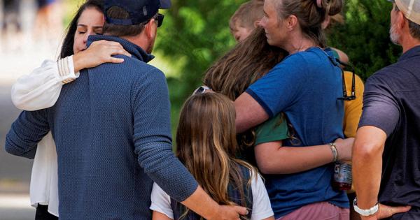 Parents reunite with their children in aftermath of church shooting ...