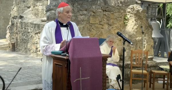 Cardinal Zuppi leads seven-hour prayer, naming every child killed in Holy Land war