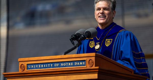 Timothy Shriver, winner of Notre Dame Laetare Medal, says leading Special Olympics changed his life