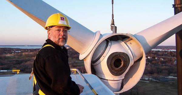 How a Benedictine monk built Rhode Island's first utility-scale wind turbine