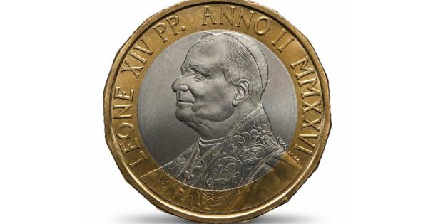 New Vatican City coins feature Pope Leo XIV's face