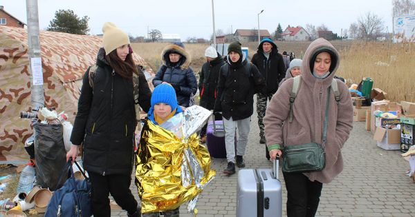 On Polish border, Ukraine refugees ache for home while facing uncertain future