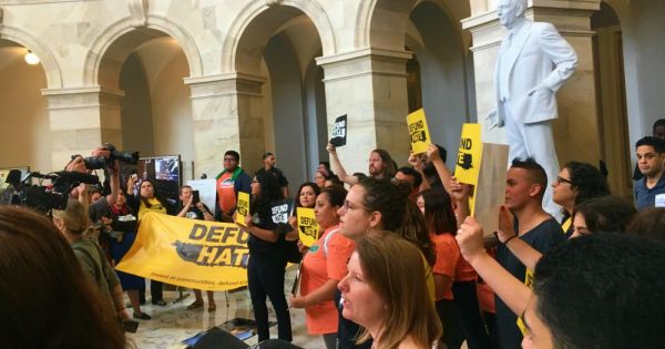 Detention watchdogs rally against immigration enforcement funding ...