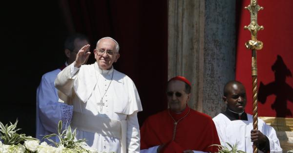 In Easter message, Pope remembers areas of war, conflict around world ...