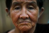 An elderly woman from the Guajajara Indigenous group is pictured in Grajaú, Brazil, Oct, 5, 2020. A Brazilian Catholic official hopes the papal apology in Canada will encourage citizens to help stop violence against Indigenous peoples. (CNS photo)