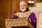 Boston Cardinal Seán P. O'Malley, president of the Pontifical Commission for the Protection of Minors, delivers the homily during the closing Mass of the National Prayer Vigil for Life Jan. 21, 2020