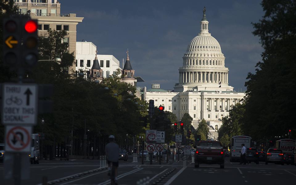 The U.S. Capitol is seen in Washington Oct. 5, 2020. (CNS/Tyler Orsburn)