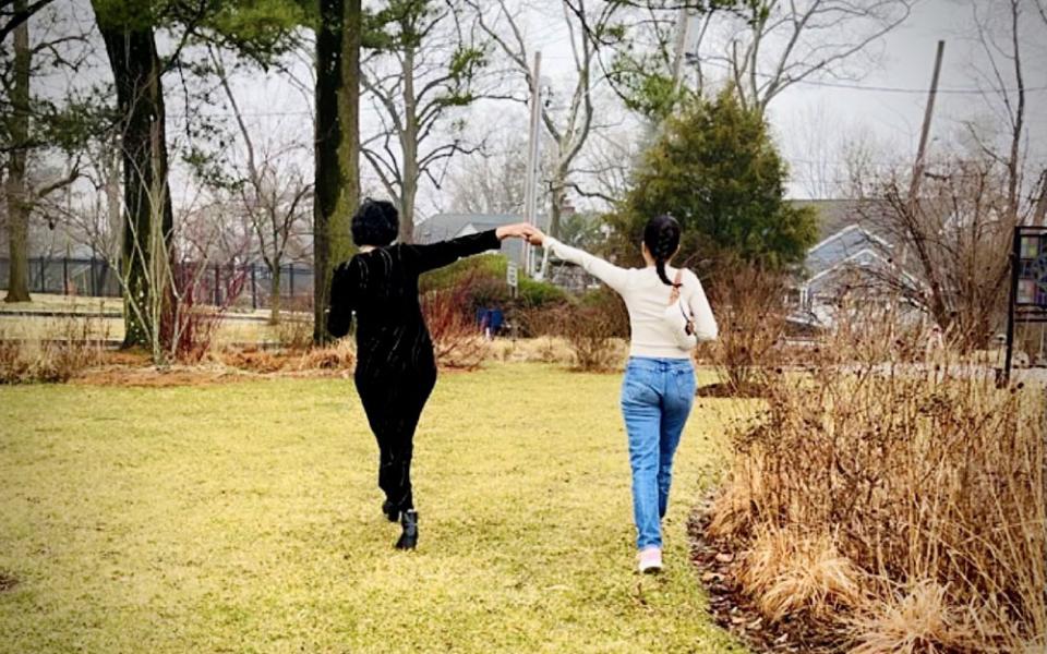 Survivors of human trafficking enjoy the outdoors during a LifeWay Network outing. (Courtesy of LifeWay Network)