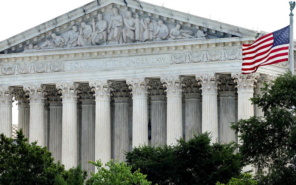 The U.S. Supreme Court in Washington is seen June 17, 2024. (OSV News/Reuters/Evelyn Hockstein)