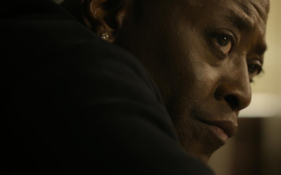 Omar Epps stars as Malik, a Chicago West Side gang leader wrestling with his choices after being introduced to bandit-turned-saint Moses the Black by his grandmother, in "Moses the Black." (Fathom Entertainment)