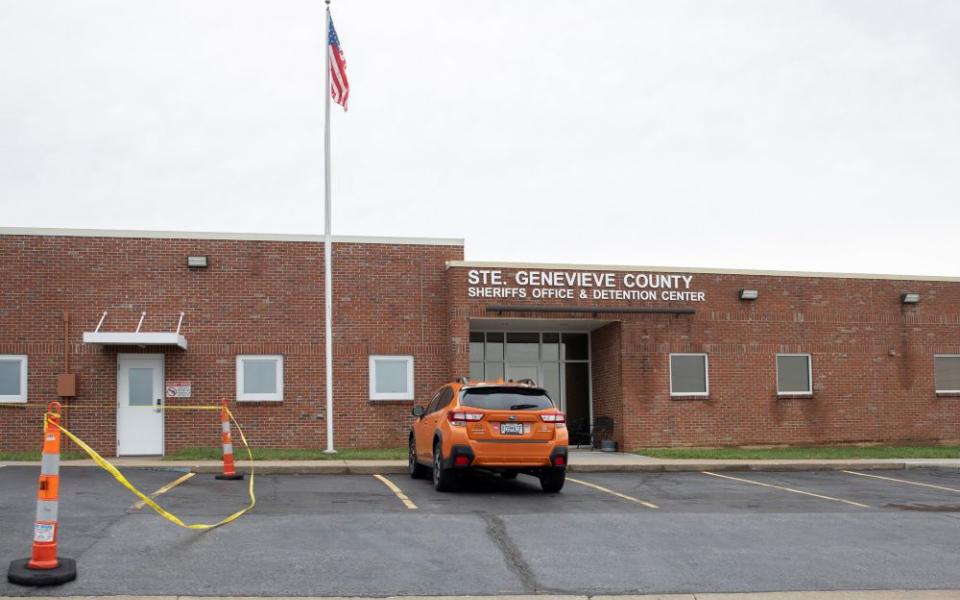 The Ste. Genevieve County Sheriff's Office and Detention Center serves as an ICE detention center. The Archdiocese of St. Louis filed a federal lawsuit Oct. 5, 2026, over a no-contact policy that prohibits priests from distributing holy Communion and hearing confessions there. (OSV News/St. Louis Review/Jacob Wiegand)