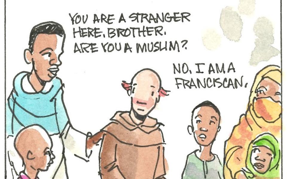 Brother Leo finds himself in Mogadishu, Somalia.