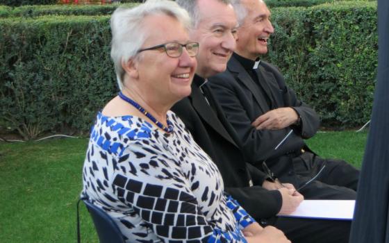 Annette Schavan, Pietro Parolin, Silvano Tomasi 
