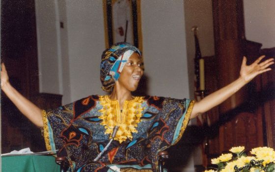 Sr. Thea Bowman, pictured in 1988, is among six African American candidates for sainthood. Bowman, the only African American member of the Franciscan Sisters of Perpetual Adoration, died in 1990. (Courtesy of Franciscan Sisters of Perpetual Adoration)