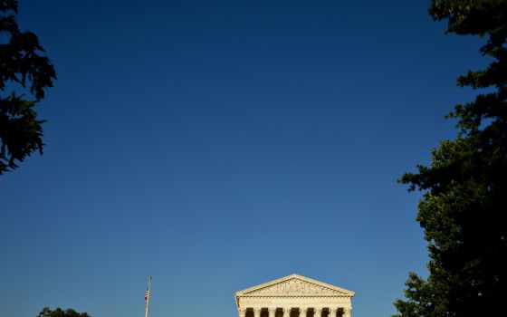 The U.S. Supreme Court is seen July 9 in Washington. (CNS/Tyler Orsburn)