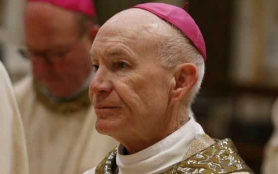 Archbishop George Lucas of Omaha, Nebraska, visiting Rome in January (CNS/Paul Haring)