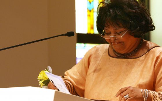 Sister Anita Baird of the Society of the Daughters of the Heart of Mary, seen in this 2010 file photo, will present the history of the National Black Sisters Conference in a Nov. 30 virtual conference hosted by FutureChurch. (CNS/Catholic New World/Karen 