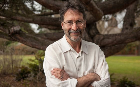 The late Brian Doyle, award-winning author and editor of the University of Portland's magazine, is pictured in a 2012 photo. (CNS/Tim LaBarge)