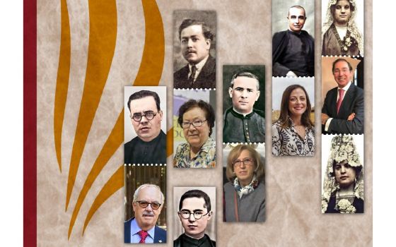 Cover of the Oct. 10, 2021, edition of "Iglesia en Córdoba." featuring relatives of some of the more than 100 victims of Spain's 1936-1939. (CNS photo/courtesy Iglesia en Córdoba)