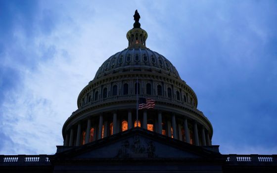 The U.S. Capitol is seen Dec. 6 in Washington. (CNS/Reuters/Elizabeth Frantz)