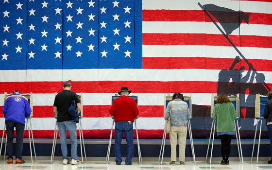 Voters cast their ballots to vote in state and local elections Nov. 5, 2019, at Robious Elementary School in Richmond, Virginia. (CNS/Reuters/Ryan M. Kelly)