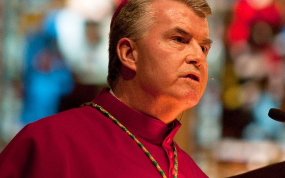 Bishop William McGrattan of Calgary, Alberta, vice president of the Canadian bishops' conference, is pictured in an undated photo. (CNS photo/Michael Swan, The Catholic Register)