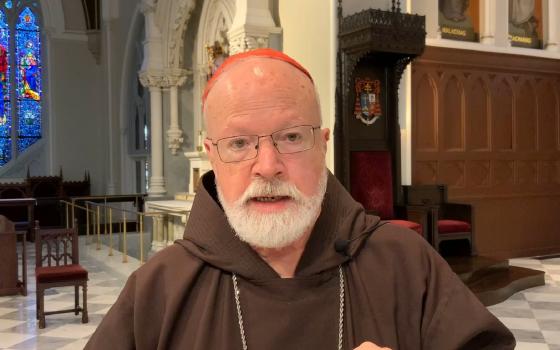 Boston Cardinal Seán P. O'Malley, president of the Pontifical Commission for the Protection of Minors, addresses the general assembly of the Italian bishops in a video message released May 25, 2022. Cardinal O'Malley encouraged the bishops "to undertake a