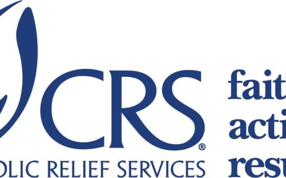 This is the logo of Catholic Relief Services, the U.S. bishops' overseas relief and development agency, which is based in Baltimore.