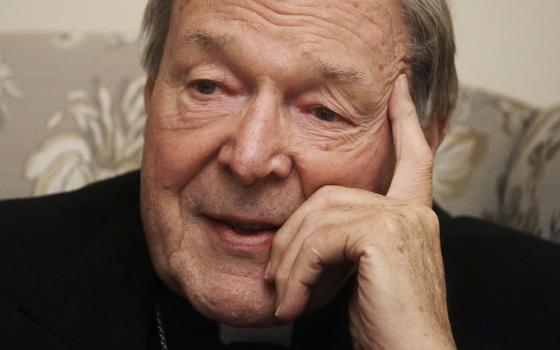 Cardinal George Pell answers a journalist's question during an interview with The Associated Press inside his residence near the Vatican in Rome, Nov. 30, 2020. Pell, who was the most senior Catholic cleric to be convicted of child sex abuse before his convictions were later overturned, has died Tuesday, Jan. 10, 2023, in Rome at age 81.