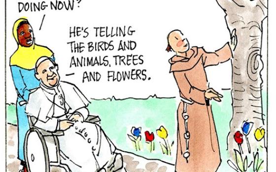 Francis, the comic strip: What's Leo doing now?