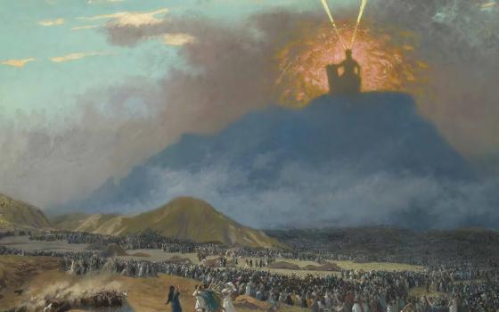 "Moses On Mount Sinai" by Jean-Léon Gérome (Artvee)