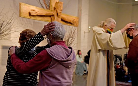 The reconciliation service at the Community of St. Peter in Cleveland during Lent 2022 (Courtesy of Community of St. Peter)