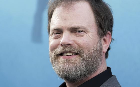 Actor and author Rainn Wilson in 2018 (AP/Invision/Richard Shotwell)