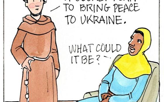 Francis, the comic strip: What is the Vatican's secret plan to bring peace to Ukraine?