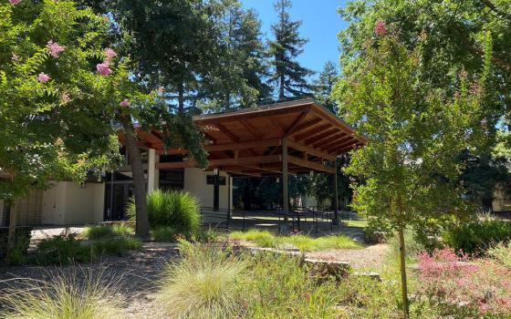 St. Martin’s Episcopal Church in Davis, California, became carbon neutral in 2021. The church has made efforts to remove grass and plant native, low-water plant species across its 2.6-acre campus.