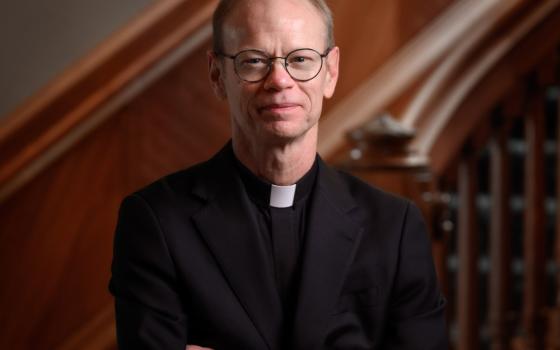 Holy Cross Father Robert Dowd, pictured in a Dec. 3, 2023, photo, has been named the 18th president of the University of Notre Dame in Indiana, effective July 1, 2024. (OSV News photo/Matt Cashore, courtesy University of Notre Dame)
