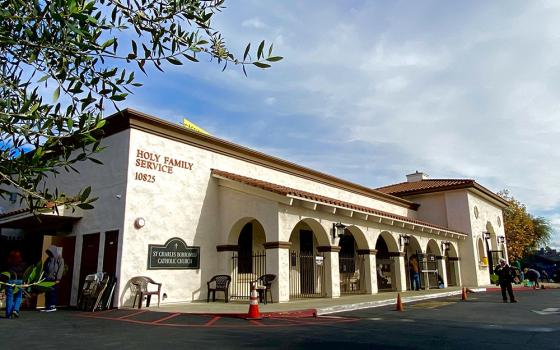 St. Charles Borromeo Holy Family Service Center in North Hollywood, California (Tom Hoffarth)