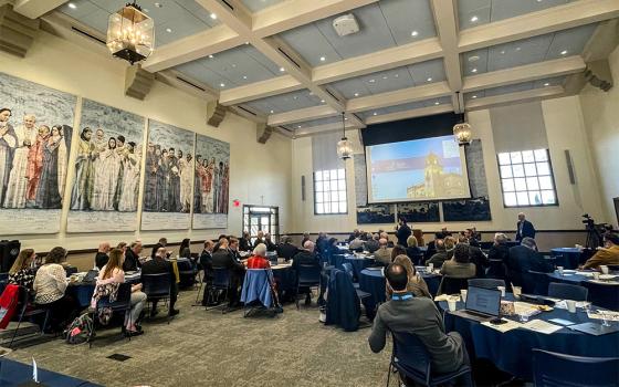 Attendees during the "Laudato Si': Protecting our Common Home, Building our Common Church" conference at the University of San Diego on Feb. 22-23 (EarthBeat photo/Christopher White)