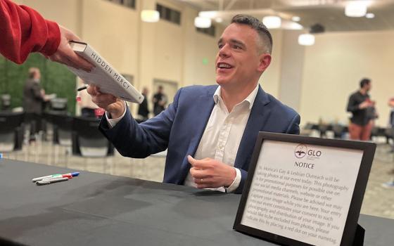 Journalist and book author Michael J. O'Loughlin, seen in an undated photo, has been named as the first executive director of Outreach, a ministry that seeks to serve Catholics with same-sex attraction or who identify as transgender. (OSV News/Courtesy of Michael O'Loughlin)