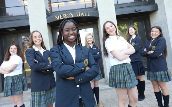 Students at St. Mary Academy - Bay View in East Providence, Rhode Island (Courtesy of St. Mary Academy - Bay View)