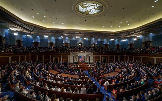 President Joe Biden delivers his State of the Union address to a joint session of Congress in the House Chamber at the U.S. Capitol, March 7 in Washington, D.C. (Official White House photo/Oliver Contreras)