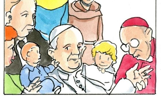 Everyone loves the pope.