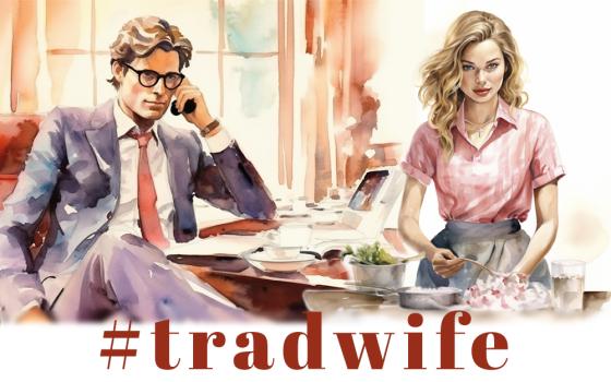 #tradwife illustration (NCR graphic/Toni-Ann Ortiz)