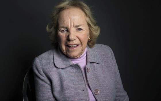 Ethel Kennedy, from the film "Ethel," poses for a portrait during the 2012 Sundance Film Festival Jan. 22, 2012, in Park City, Utah. (AP File/Victoria Will)