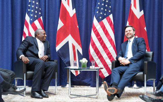 British Foreign Minister David Lammy David Lammy meets with U.S. Vice President JD Vance on Feb. 14 at the Munich Security Conference. (Wikimedia Commons/Foreign, Commonwealth & Development Office/Elliot Vick)