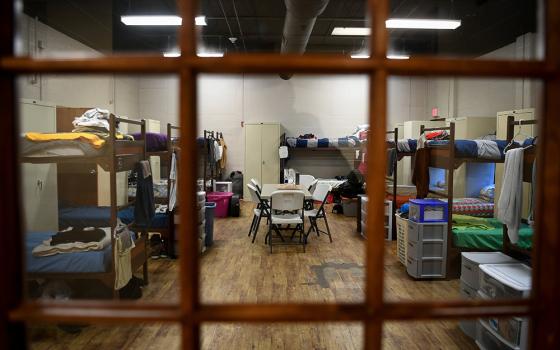 A file photo shows the inside of a dormitory at Recovery Point, a center for overcoming addiction, in Huntington, West Virginia. (OSV News/Reuters/Bryan Woolston)