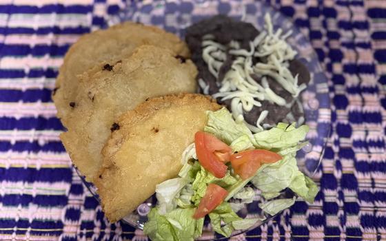 "These quesadillas are one of my comfort foods," writes Sr. Helga Leija. "They're quick, easy and require only three ingredients. When I make it, I feel my mother's presence.
