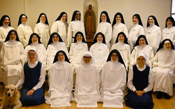 Community members of the Dominican Monastery of Our Lady of the Rosary in Summit, New Jersey